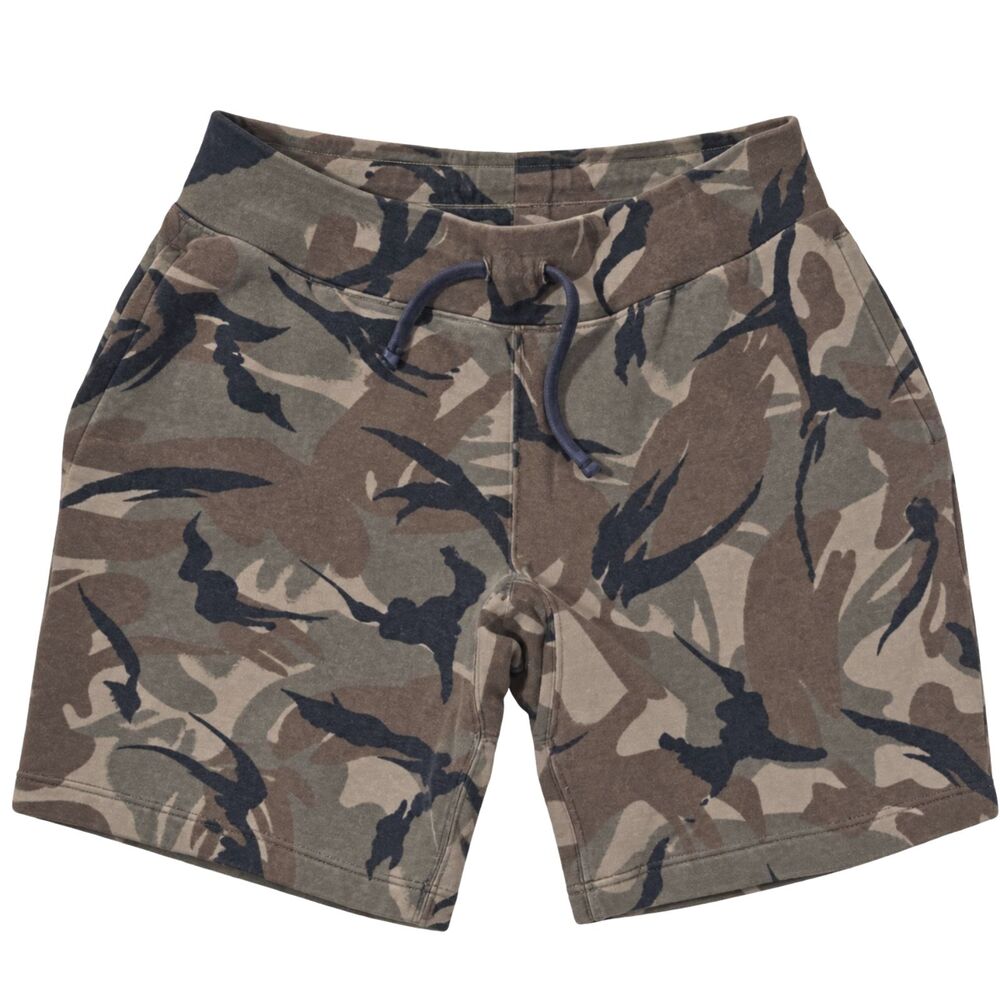 Polo Ralph Lauren Camo Fleece Sweat Shorts M Camouflage Cotton Drawstring